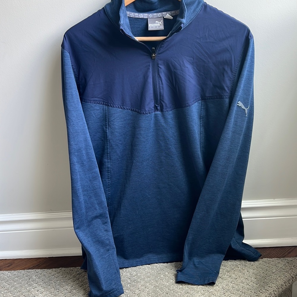 puma performance gear quarter zip